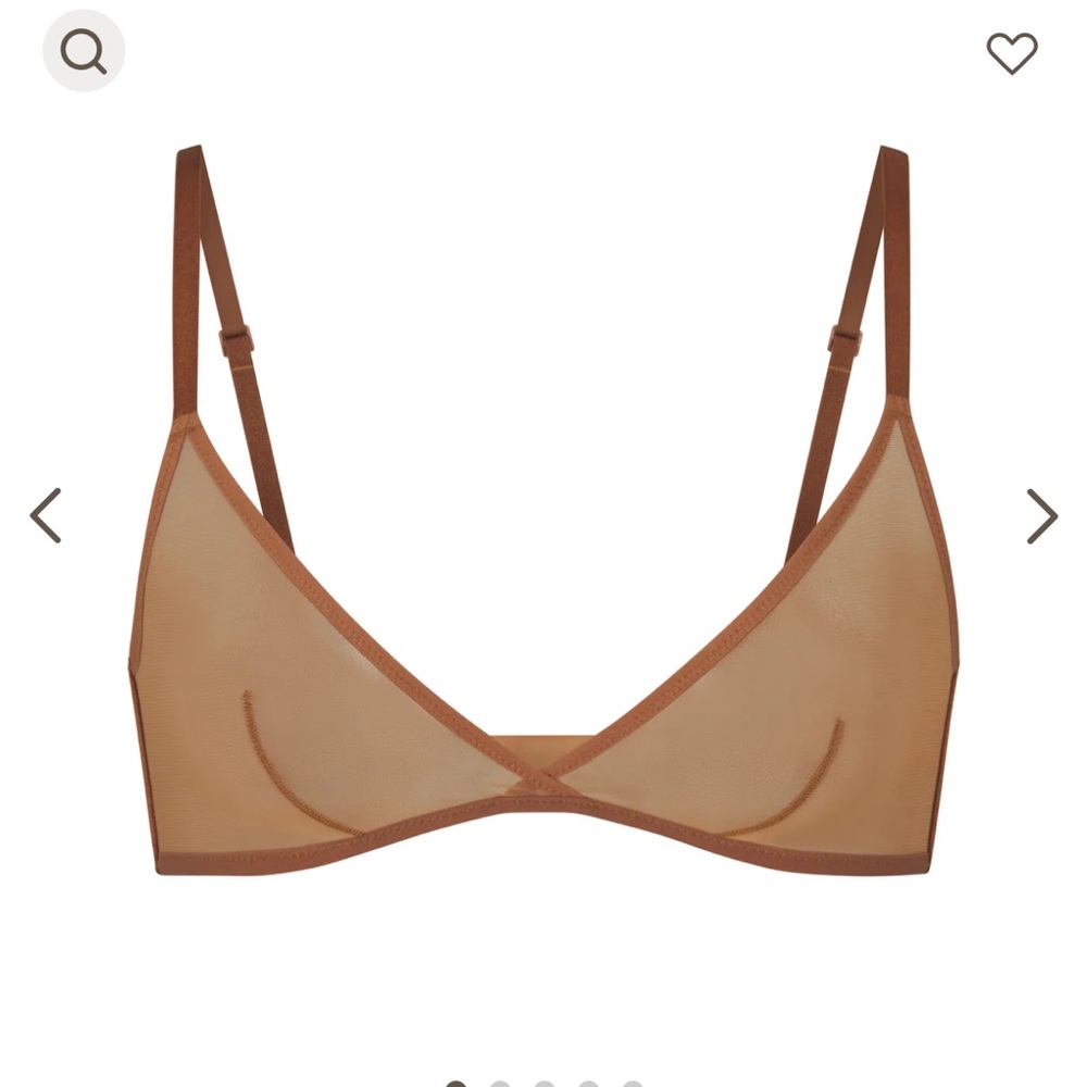 SKIMS - NWT Ultra Fine Mesh Triangle Bralette